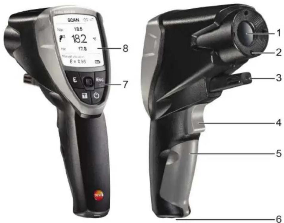 Testo 835 - Descripción del producto - 1