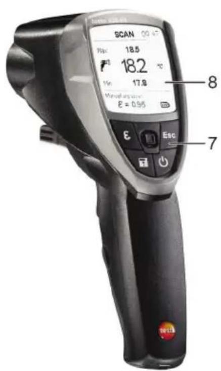 Testo 835 - 5.Описиме пибopa - 1
