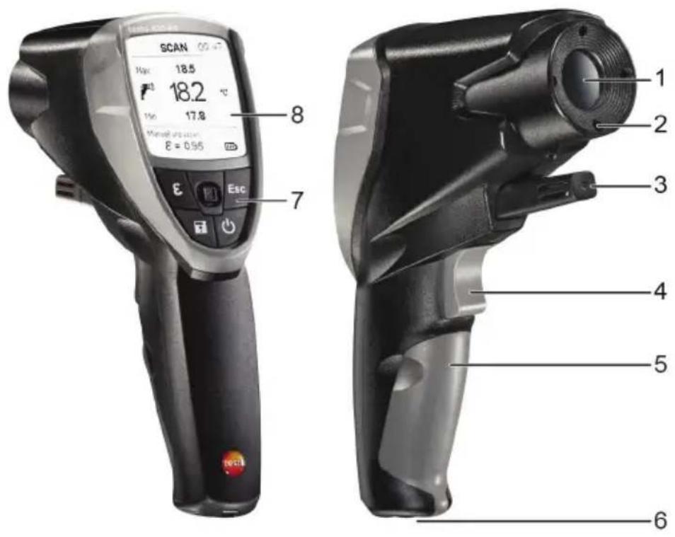 Testo 835 - Description du produit - 1