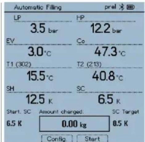 Testo 560i - Charge automatique en fonction du sous-refroidissement - 10