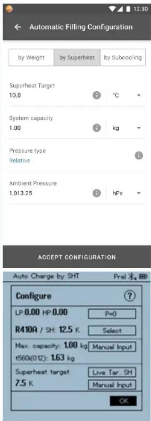 Testo 560i - Charge automatique en fonction de la surchauffe - 8