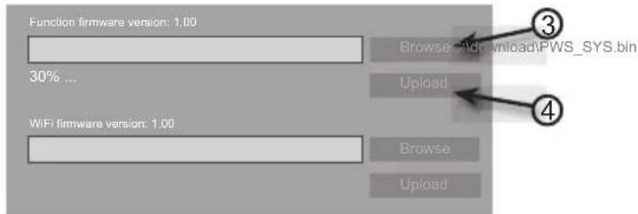 Eurochron EC4406126 - d) Firmware bijwerken - 2