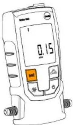 Testo 552 - Réglage des unités et de la fonction aut-off - 7
