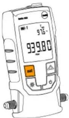 Testo 552 - Réglage des unités et de la fonction aut-off - 3