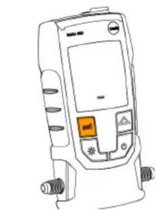 Testo 552 - Réglage des unités et de la fonction aut-off - 5