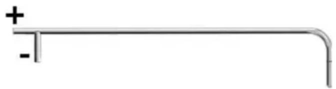 Testo 512 - Connecting pressure hoses, Pitot tube - 1