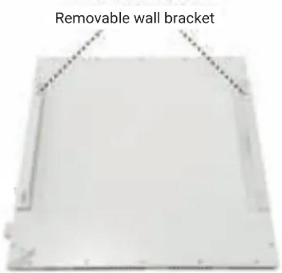 Removable wall bracket