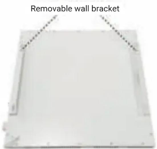 Removable wall bracket