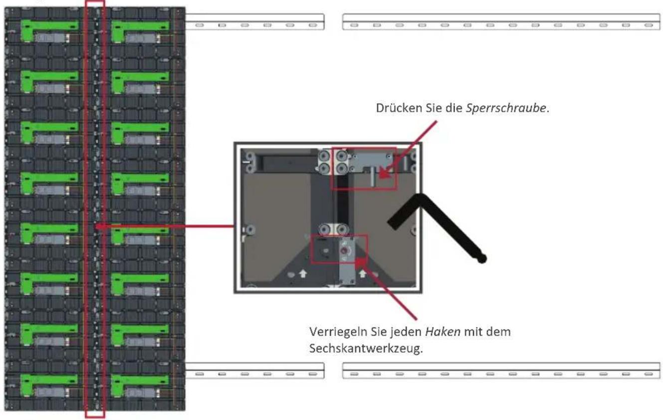 VIEWSONIC LDP216121 - Mittlere Gehäuse installieren - 5