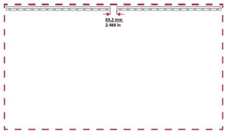 VIEWSONIC LDP216121 - Montage mural - 1
