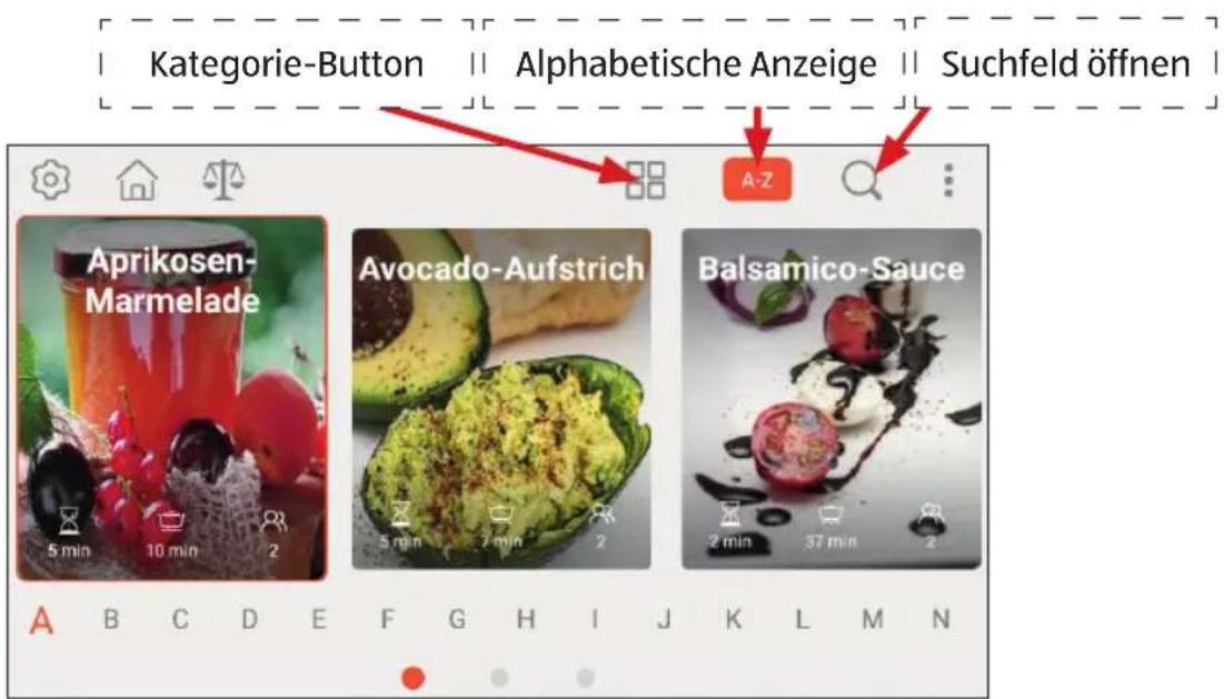 Ambiano GTSFKMW02 - Vorinstallierte Rezepte - 1