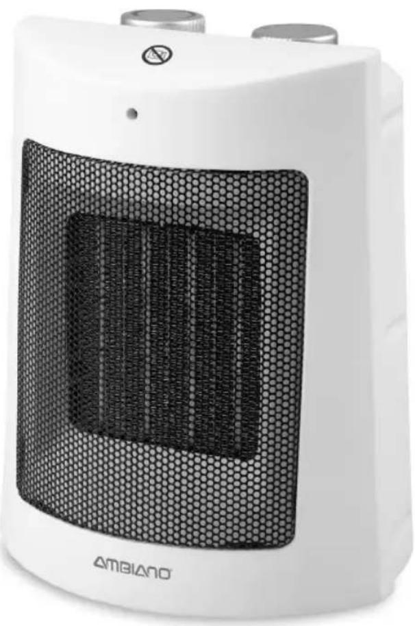 Ambiano GTSFKHL03 - Radiateur soufflant céramique - 1