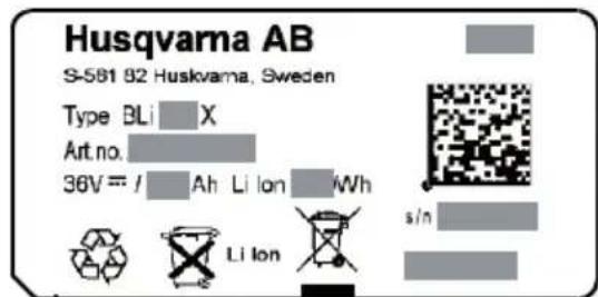HUSQVARNA BLi940X - 5