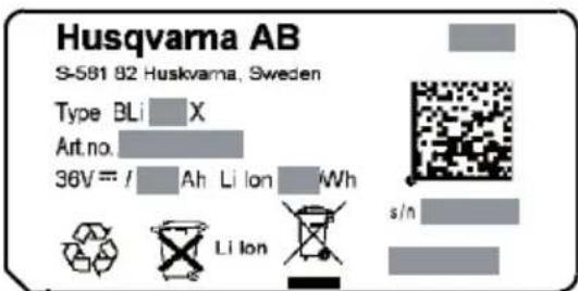 HUSQVARNA BLi940X - 5