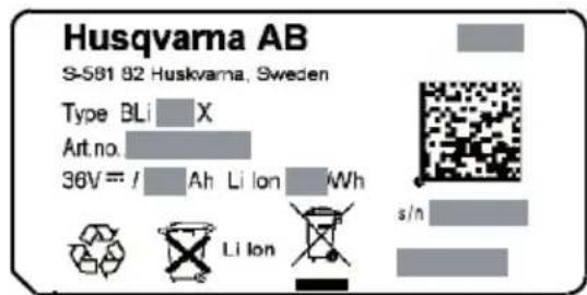 HUSQVARNA BLi520X - 5