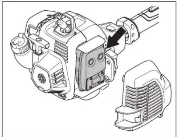 HUSQVARNA 130L - Pour vérifier le silencieux - 5