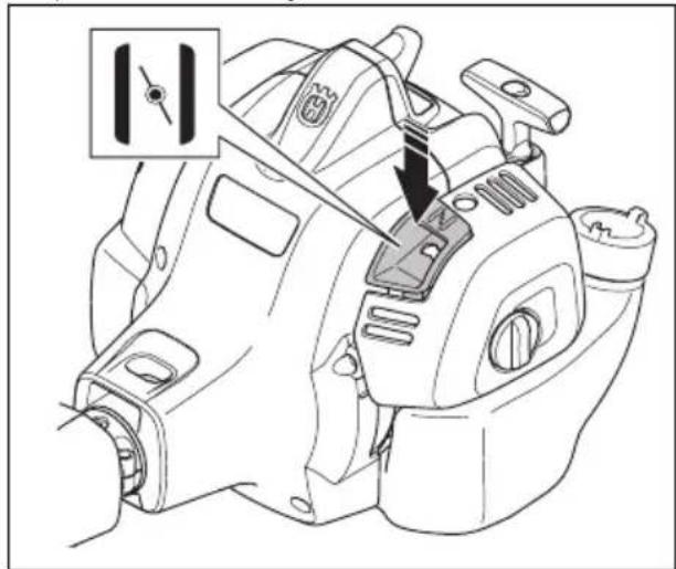 HUSQVARNA 130L - Para arrancar un motor frío - 5