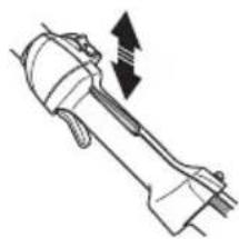 HUSQVARNA 130L - To do a check of the throttle trigger lockout - 3