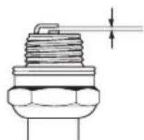 HUSQVARNA 130L - To examine the spark plug - 2