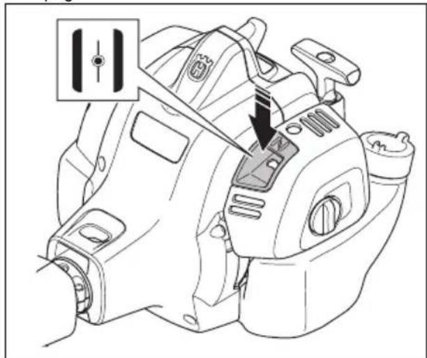 HUSQVARNA 130L - Para arrancar un motor frío - 6