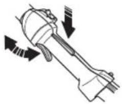HUSQVARNA 130L - To do a check of the throttle trigger lockout - 4