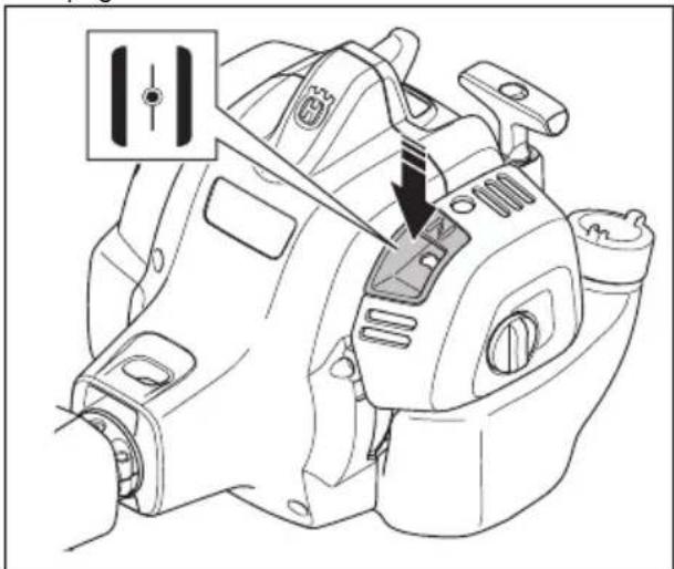 HUSQVARNA 130C - Para arrancar un motor frío - 6