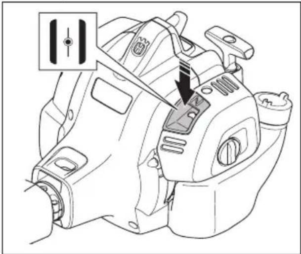 HUSQVARNA 130C - To start a cold engine - 7