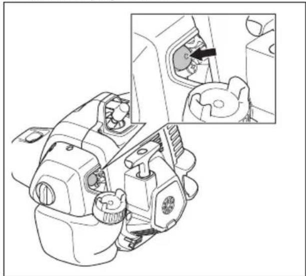 HUSQVARNA 130C - To start a cold engine - 1