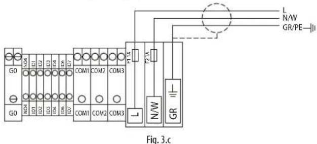 Carel MCmultizone - Alimentation électrique - 2