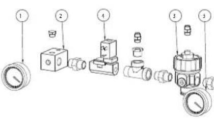Carel MCmultizone - Pièces de rechange de la ligne d'air/eau (voir paragraphe 1.4) - 11