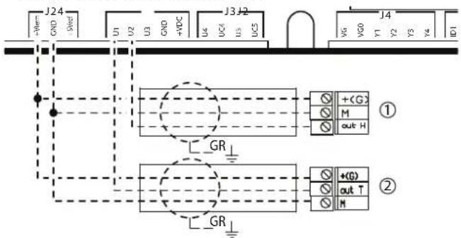 Carel MCmultizone - Contrôle modulant avec sonde ambiante et sonde de limite - 1