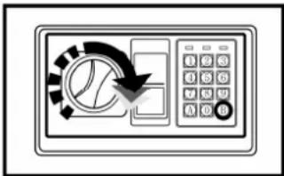 OLYMPIA GOsafe 50D - Open door with user code - 3