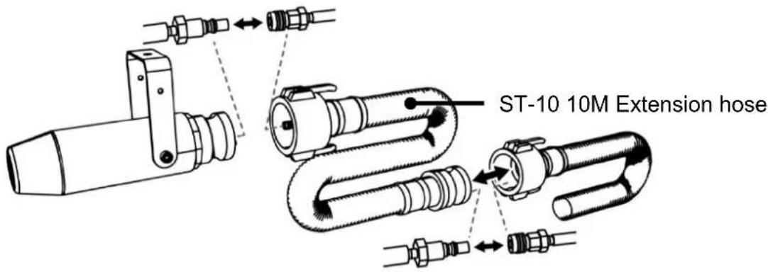 ST-10 10M Extension hose