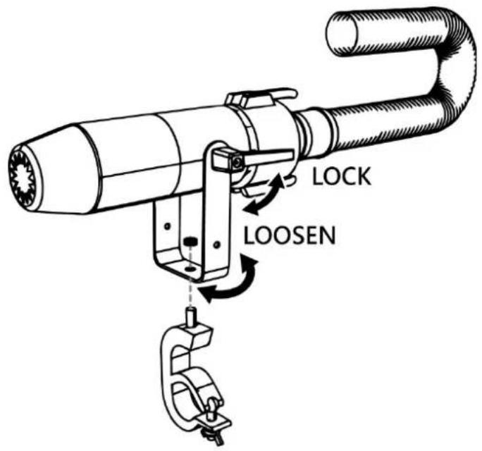 Antari S500 - Lyre de fixation - 1