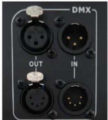DMX OUT IN