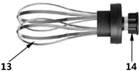 BARTSCHER STM3 400 - Beaters, whisk, wall holder - 2
