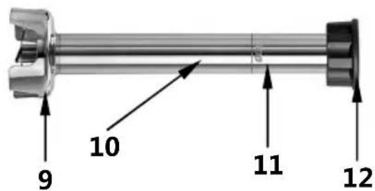 BARTSCHER STM3 400 - Agitadores, batidor, soporte mural - 1