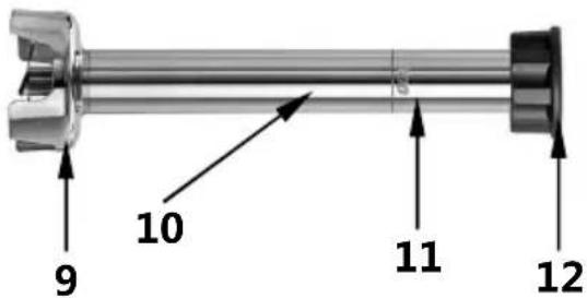 BARTSCHER STM3 600 - Agitadores, batidor, soporte mural - 1