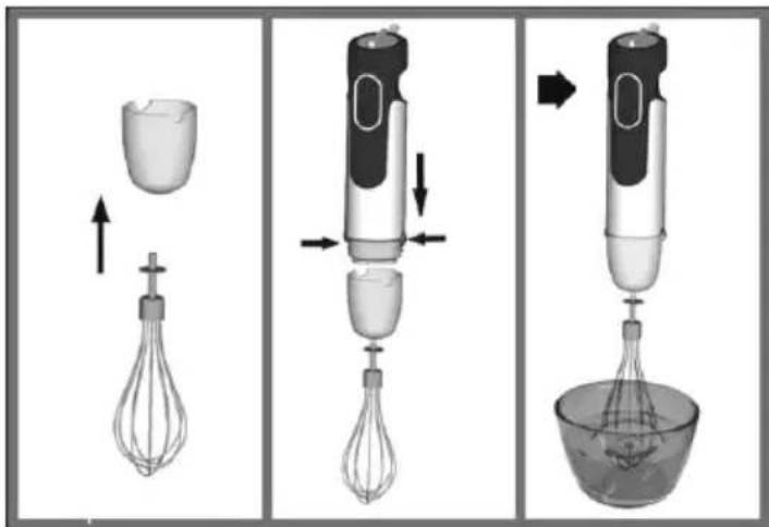 BARTSCHER 130206 - Use of unit with whisk - 1