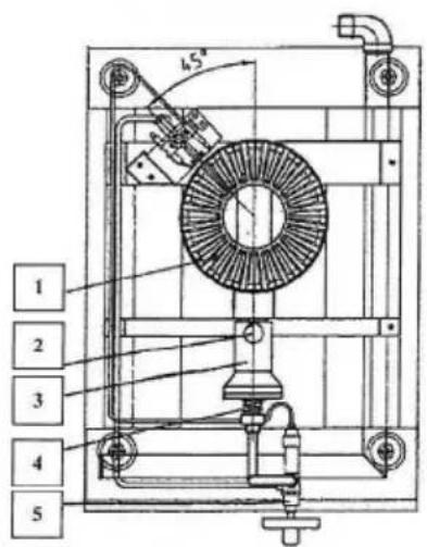 BARTSCHER 1052103 - Vervangen van de sproeier van de hoofdgasbrander (afb. 10) - 1