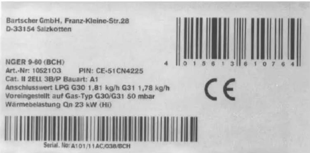 BARTSCHER 1052103 - / GWH2 - 1