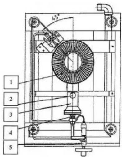 BARTSCHER 1053103 - Austausch der Hauptbrennerdüse (Abb. 10) - 1