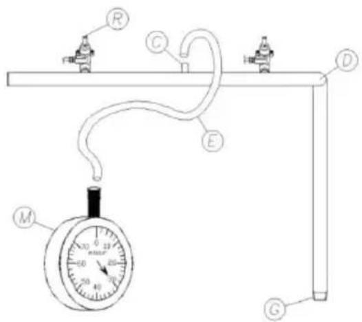 BARTSCHER 1053103 - Controllo della pressione del gas e del carico termico nominale (fig. 9) - 1