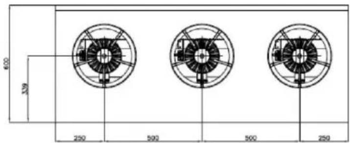 BARTSCHER 1053103 - Dimensions 1052103 / GWH2 - 6