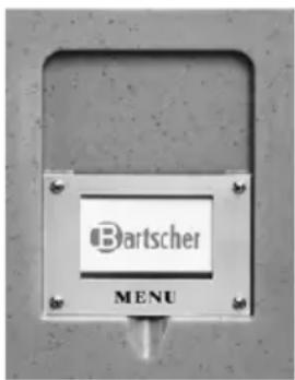 BARTSCHER 300104 - Especificação do conteúdo do recipiente de transporte com isolamento térmico - 1
