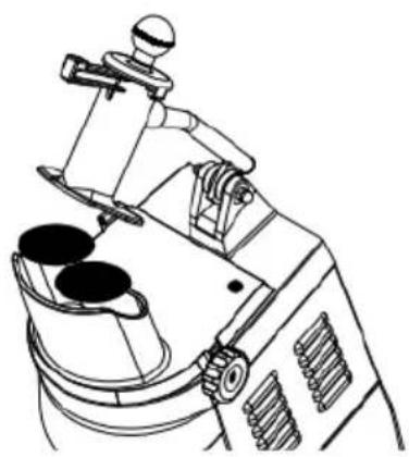 BARTSCHER GMS601 - Utilisez toujours le pouvoir fourni pour tener le produit à trancher, ne jamais utiliser les mains! - 2
