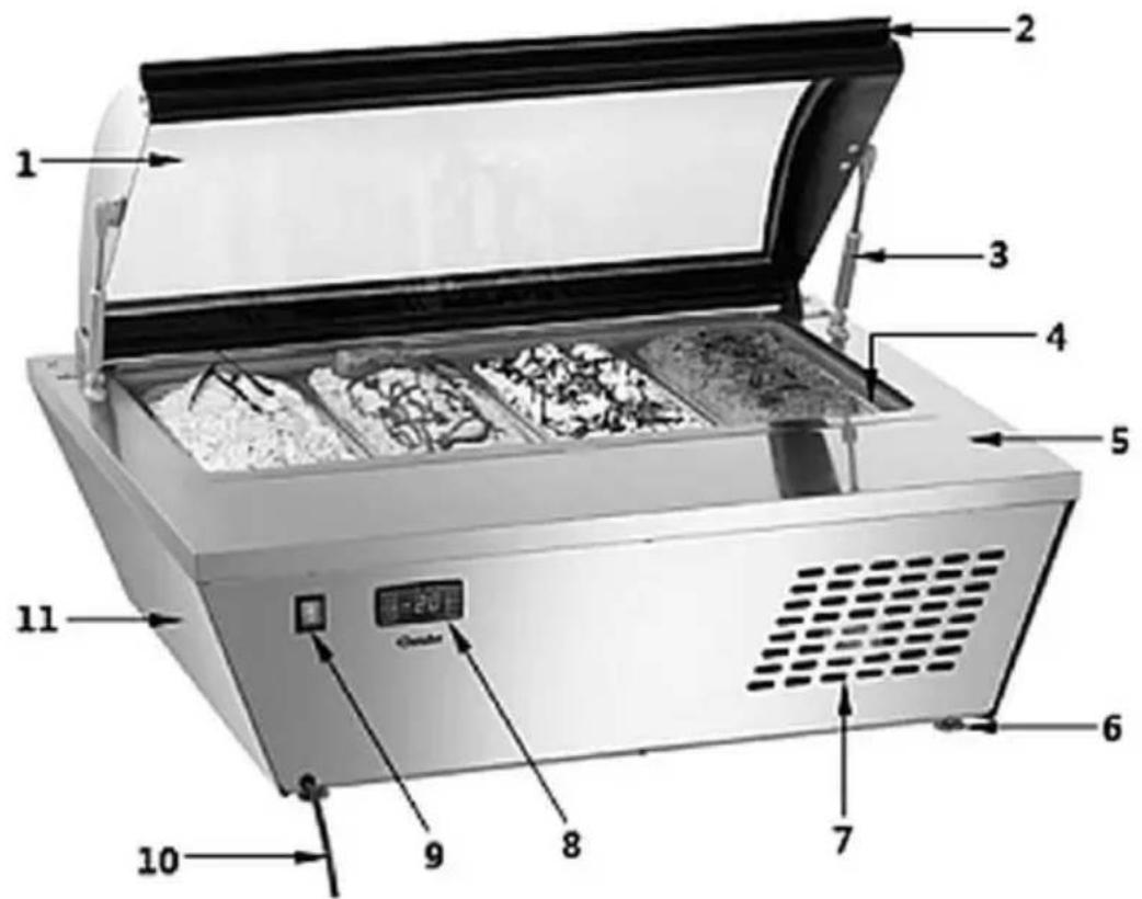 BARTSCHER 700228 - Éléments de l'appareil - 1