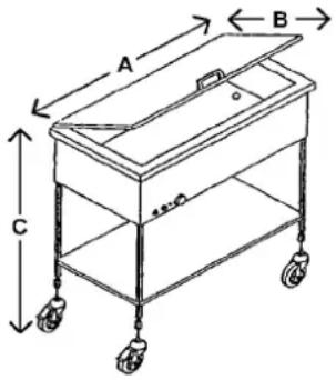 BARTSCHER 200255 - Description des tables chauffées et des chariots thermiques avec résistance à sec - 2