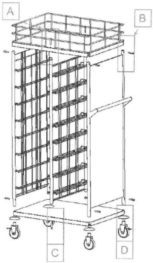 BARTSCHER TT1600 - Montagevejledning - 1