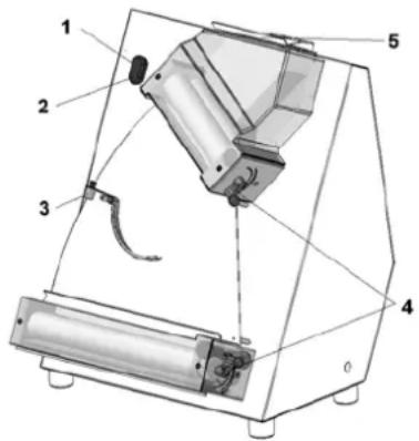 BARTSCHER 101937 - 5) Coperchio protezione - 1